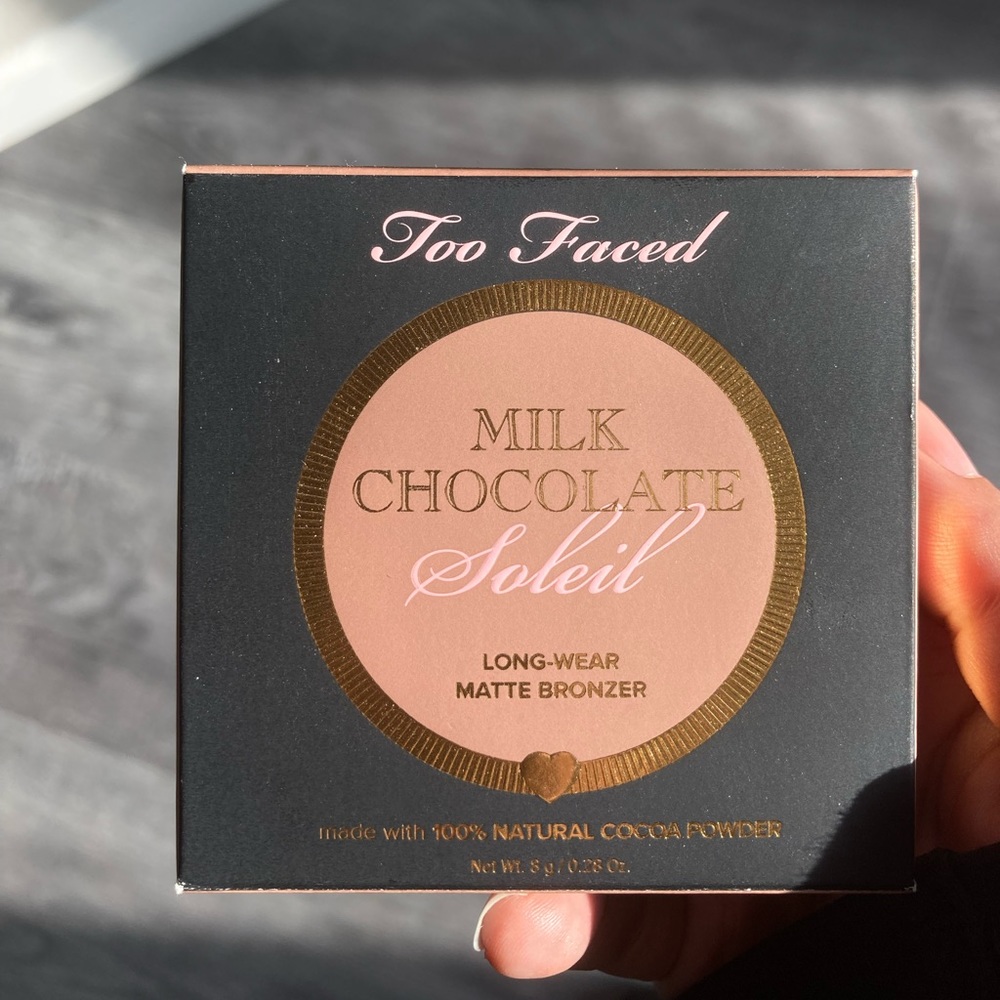 too faced long wear matte bronzer